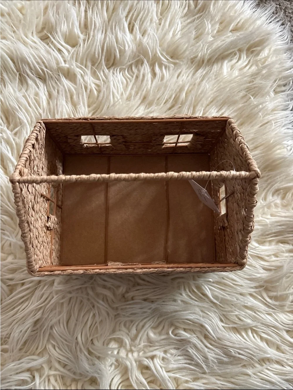Target Bullseye playground woven house storage basket